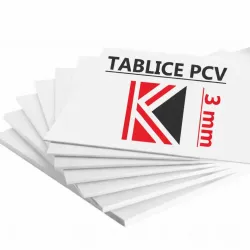 Tabliczka PCV 3mm z nadrukiem dowolny wymiar